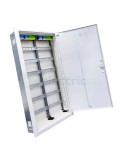Tablou electric metalic - siguranțe - 144M (6x24) încastrat Hager Univers FWU62S
