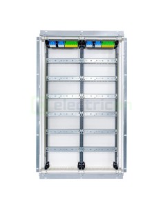 Tablou electric metalic - siguranțe - 144M (6x24) încastrat Hager Univers FWU62S 2