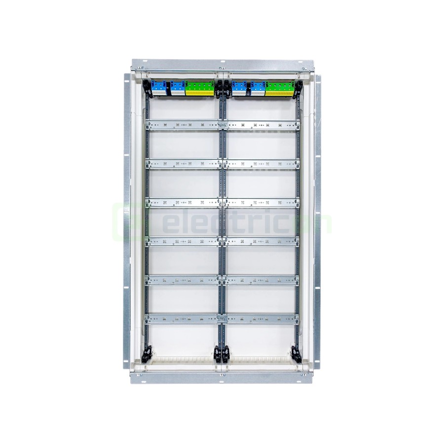Tablou electric metalic - siguranțe - 144M (6x24) încastrat Hager Univers FWU62S