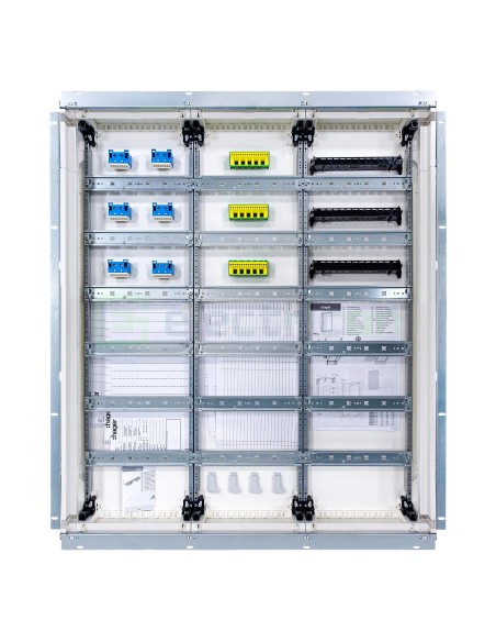 Tablou electric metalic - siguranțe - 216M (6x36) încastrat Univers Hager FWU63S