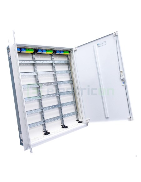 Tablou electric metalic - siguranțe - 216M (6x36) încastrat Univers Hager FWU63S
