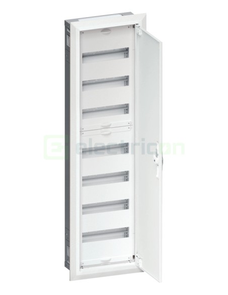 Tablou electric metalic - siguranțe - 84M (7x12) încastrat Univers Hager FWU71S