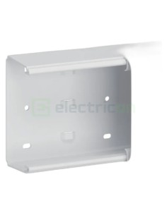 Canal cablu PVC pentru aer condiționat Hager Clima 75x125 mm, alb, lungime 2 m - CLM75125