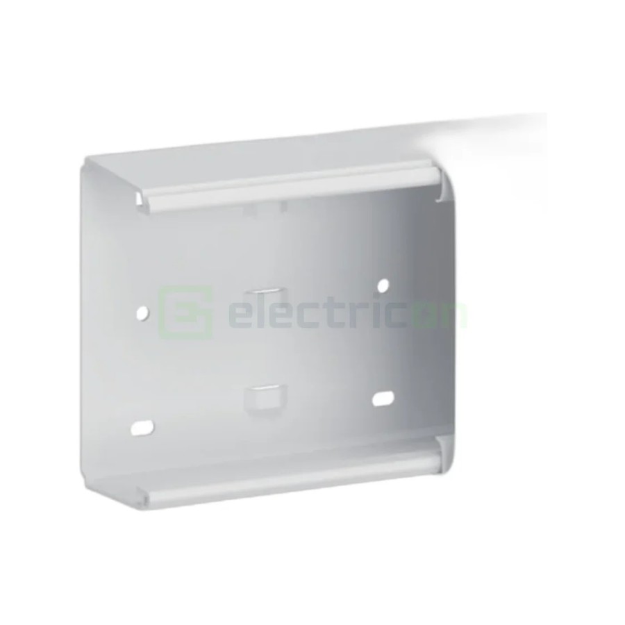 Canal cablu PVC pentru aer condiționat Hager Clima 75x125 mm, alb, lungime 2 m - CLM75125