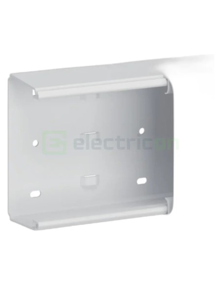 Canal cablu PVC pentru aer condiționat Hager Clima 75x125 mm, alb, lungime 2 m - CLM75125