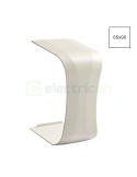 Mască îmbinare pentru canal cablu Clima 65x90 mm, alb - Hager CLM650907
