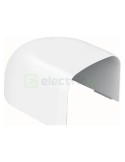 Placă de capăt pentru canal cablu Clima 65x90 mm, alb - Hager CLM650906