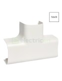 Piesă T pentru canal cablu Clima 50x65 mm, alb - Hager CLM500658
