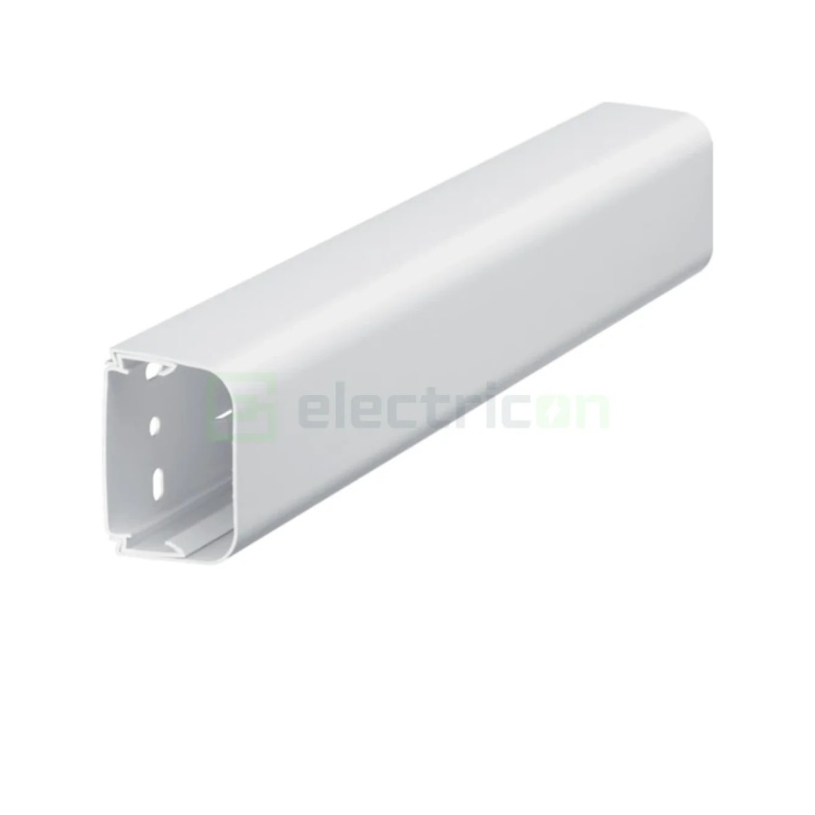 Canal cablu PVC pentru aer condiționat Hager Clima 30x35 mm, alb, lungime 2 m - CLM30035