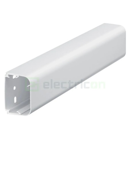 Canal cablu PVC pentru aer condiționat Hager Clima 30x35 mm, alb, lungime 2 m - CLM30035