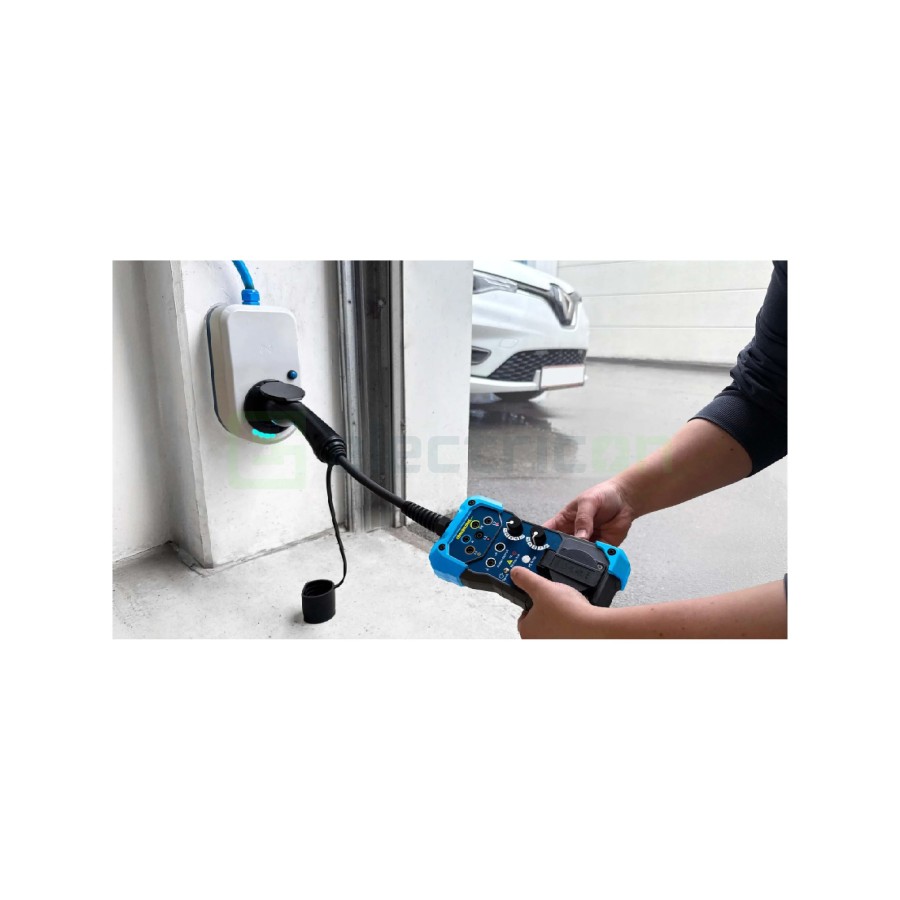 Tester stații încărcare - Adaptor testare Wallbox - stații AC tip 2, e-mobilitate - PAN Wallboxtester