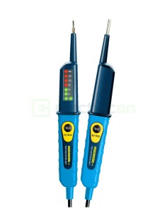 Tester de tensiune - 6 - 400V AC/DC cu indicator polaritate și afișaj LED - Pancontrol PAN Volttester 400 FI