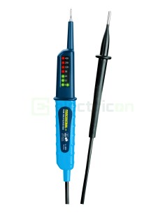 Tester de tensiune - 6 - 400V AC/DC cu indicator polaritate și afișaj LED - Pancontrol PAN Volttester 400
