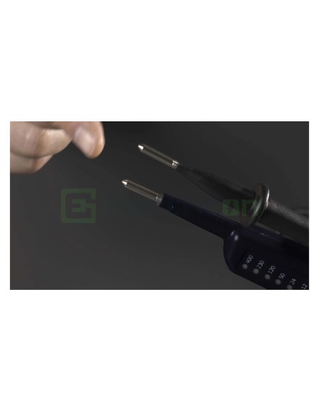 Tester de tensiune - 6 - 400V AC/DC cu indicator polaritate și afișaj LED - Pancontrol PAN Volttester 400