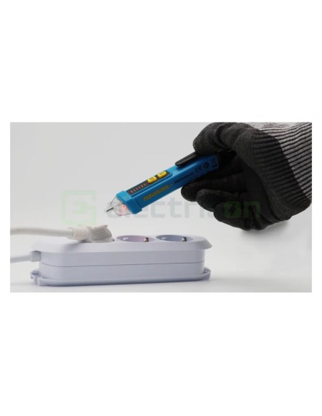 Detector profesional de tensiune fără contact 12 - 1000V AC cu alarmă - Pancontrol PAN Voltfinder