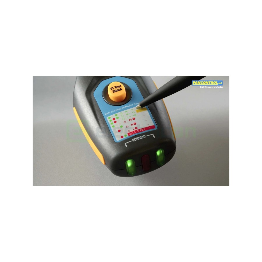 Kit pentru identificarea circuitelor și a siguranțelor cu semnal acustic și optic - Pancontrol PAN Stromkreisfinder