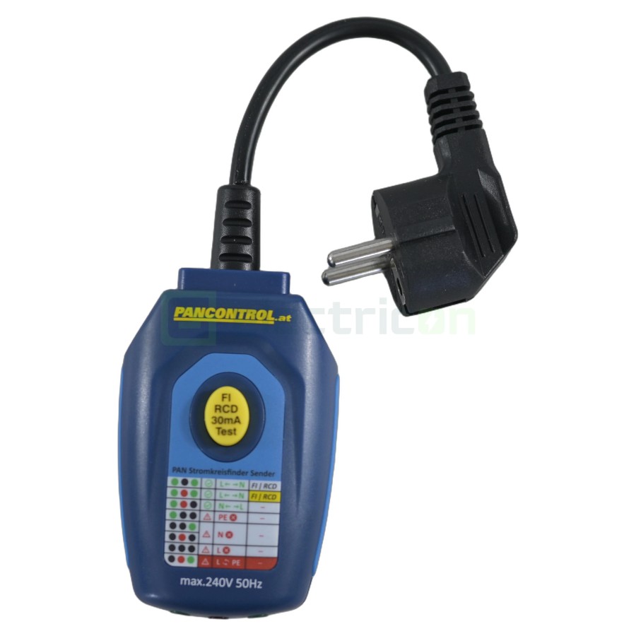 Kit pentru identificarea circuitelor și a siguranțelor cu semnal acustic și optic - Pancontrol PAN Stromkreisfinder