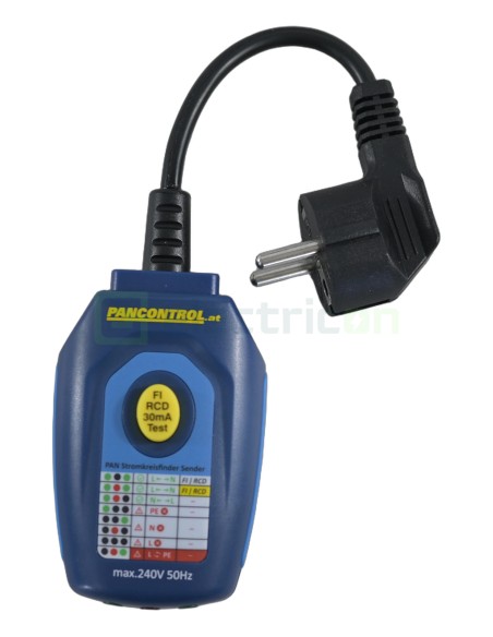 Kit pentru identificarea circuitelor și a siguranțelor cu semnal acustic și optic - Pancontrol PAN Stromkreisfinder