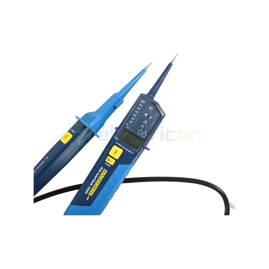 Tester fotovoltaice de tensiune și continuitate - 1500 V DC - test RCD 30 mA - Pancontrol PAN SolarCheck 1500V