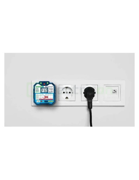 Tester pentru prize cu afișaj LCD și test RCD 30 mA - Pancontrol PAN Socket-Test-2
