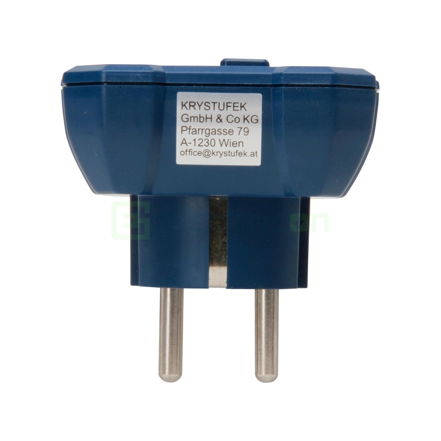 Tester pentru prize cu afișaj LCD și test RCD 30 mA - Pancontrol PAN Socket-Test-2