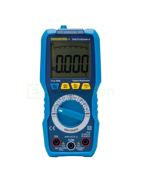 Multimeter digital - CAT III 600V True RMS NCV - Pancontrol PAN Profimeter-2