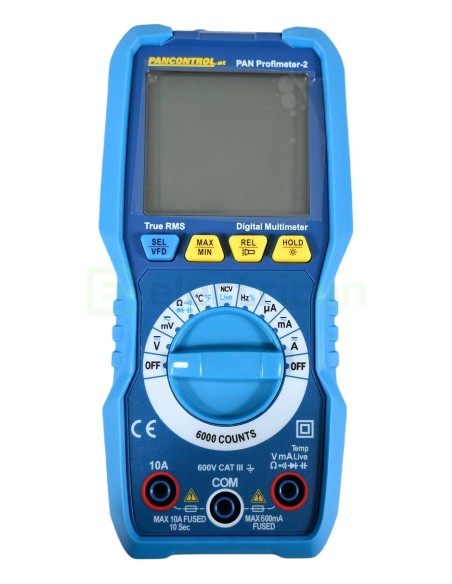 Multimeter digital - CAT III 600V True RMS NCV - Pancontrol PAN Profimeter-2