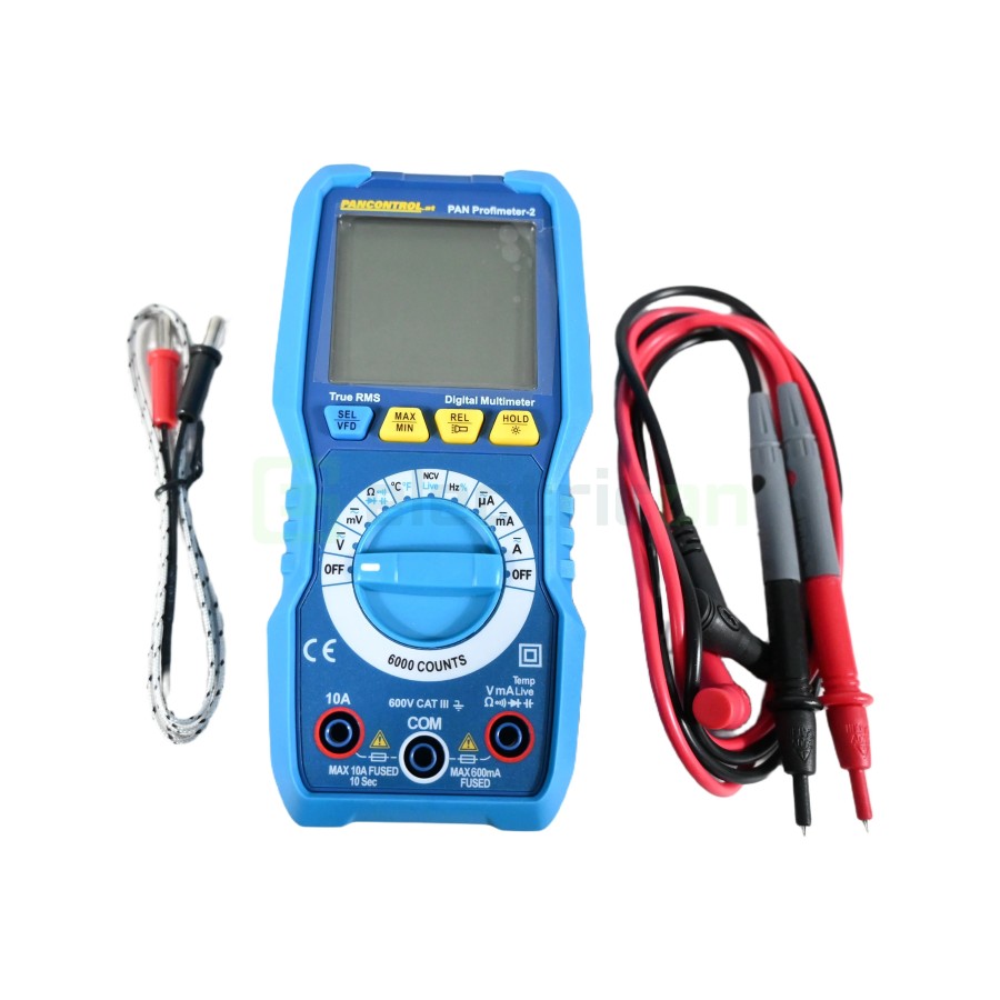 Multimeter digital - CAT III 600V True RMS NCV - Pancontrol PAN Profimeter-2