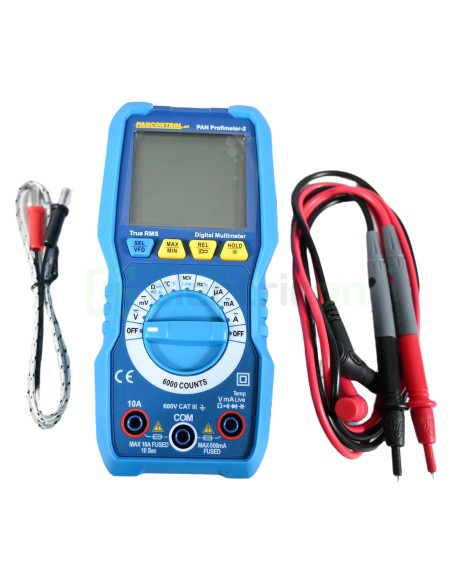 Multimeter digital - CAT III 600V True RMS NCV - Pancontrol PAN Profimeter-2