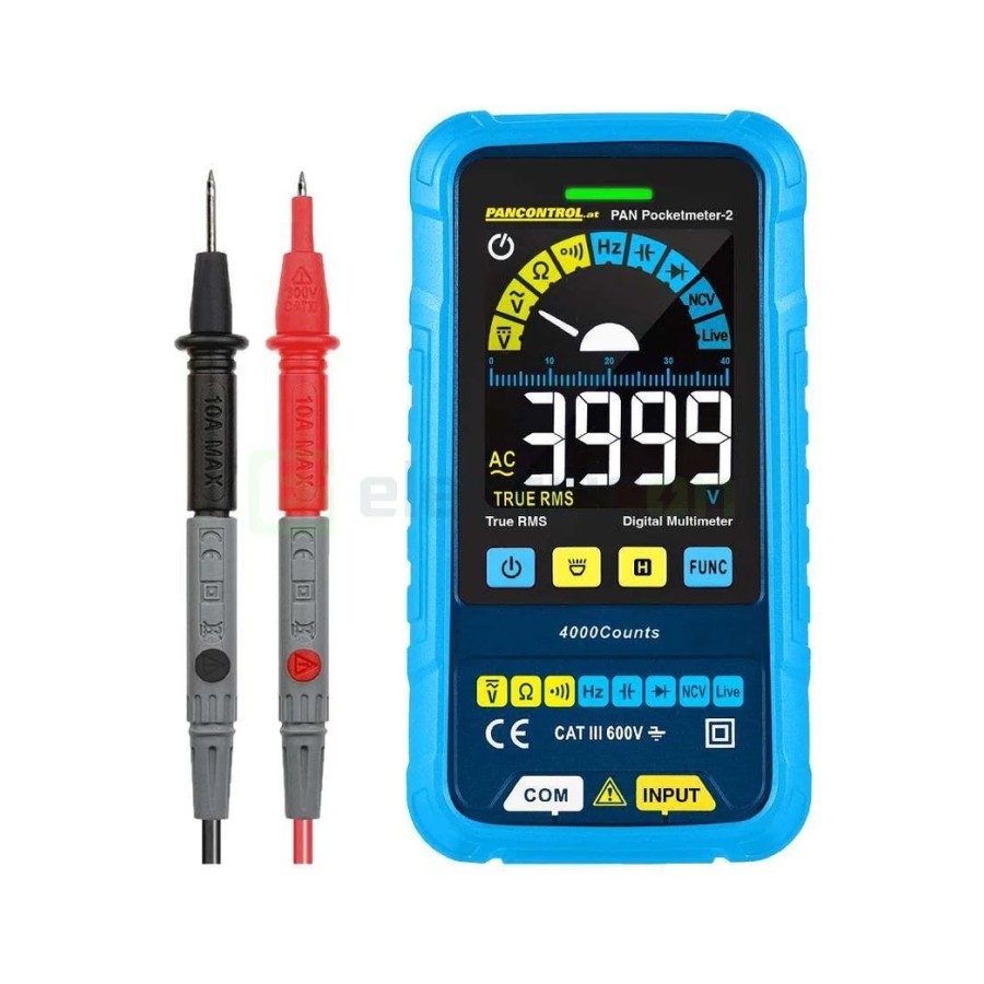 Multimetru de buzunar cu NCV - CAT III 600 V - Pancontrol PAN Pocketmeter-2