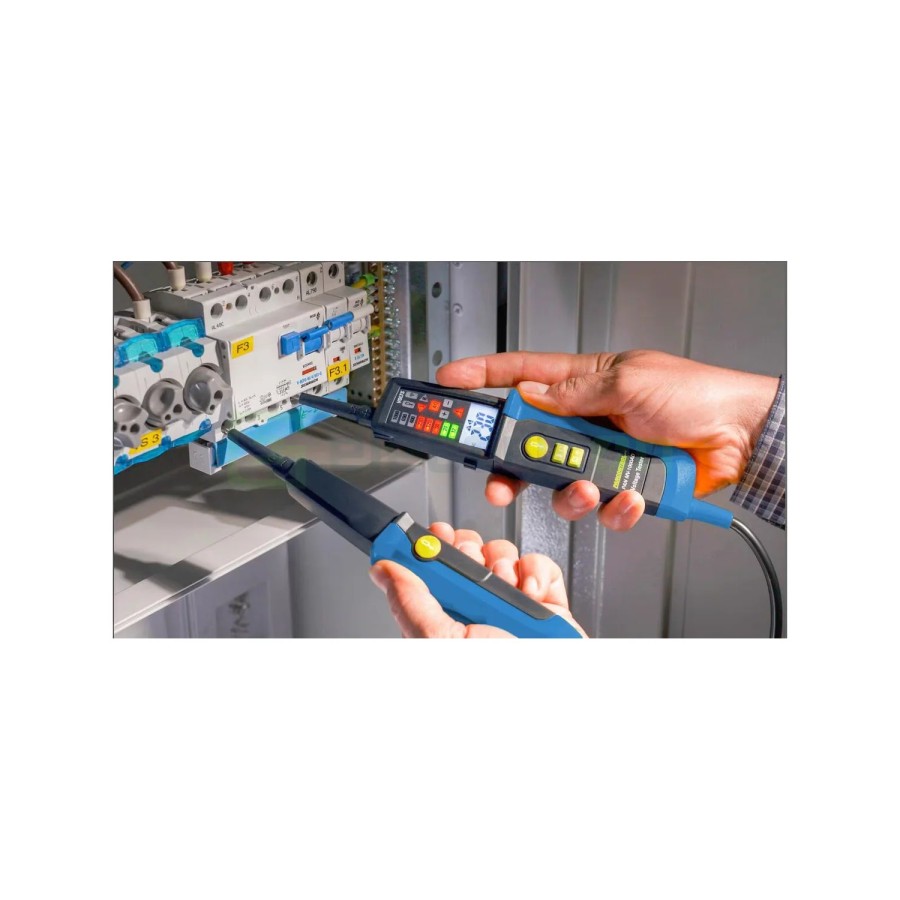 Tester de tensiune și de continuitate - 1000V AC/DC + afișaj de câmp rotativ și test diferențial 30mA - Pancontrol MV-1000AD