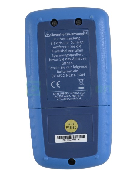 Detector profesional de traseu cablu de până la 400V , țevi de apă și de încălzire, NCV, Pancontrol Leitungsfinder