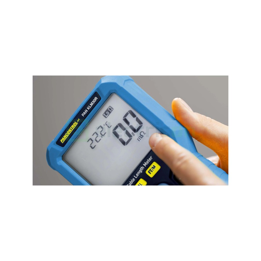 Aparat de măsurat lungimea cablurilor Cu/Al - 0,1 m–30 km - Pancontrol KLM30R