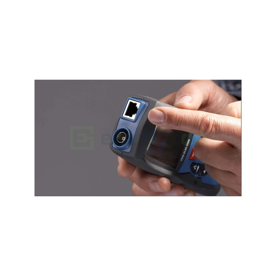 Reflectormetru TDR pentru măsurarea lungimii și localizarea defectelor la cabluri rețea/coaxiale - Pancontrol PAN KLM 2000