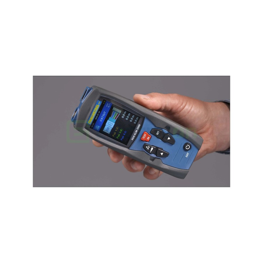 Reflectormetru TDR pentru măsurarea lungimii și localizarea defectelor la cabluri rețea/coaxiale - Pancontrol PAN KLM 2000