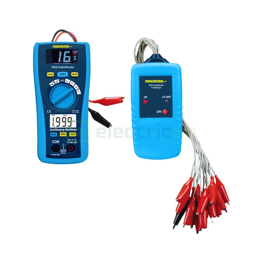 Kit profesional pentru localizare și identificare cabluri cu semnal acustic - Pancontrol PAN Kabelfinder