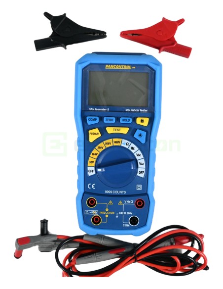 Multimetru și megohmetru digital - 100 GΩ - CAT III 600 V - Pancontrol PAN Isometer-2