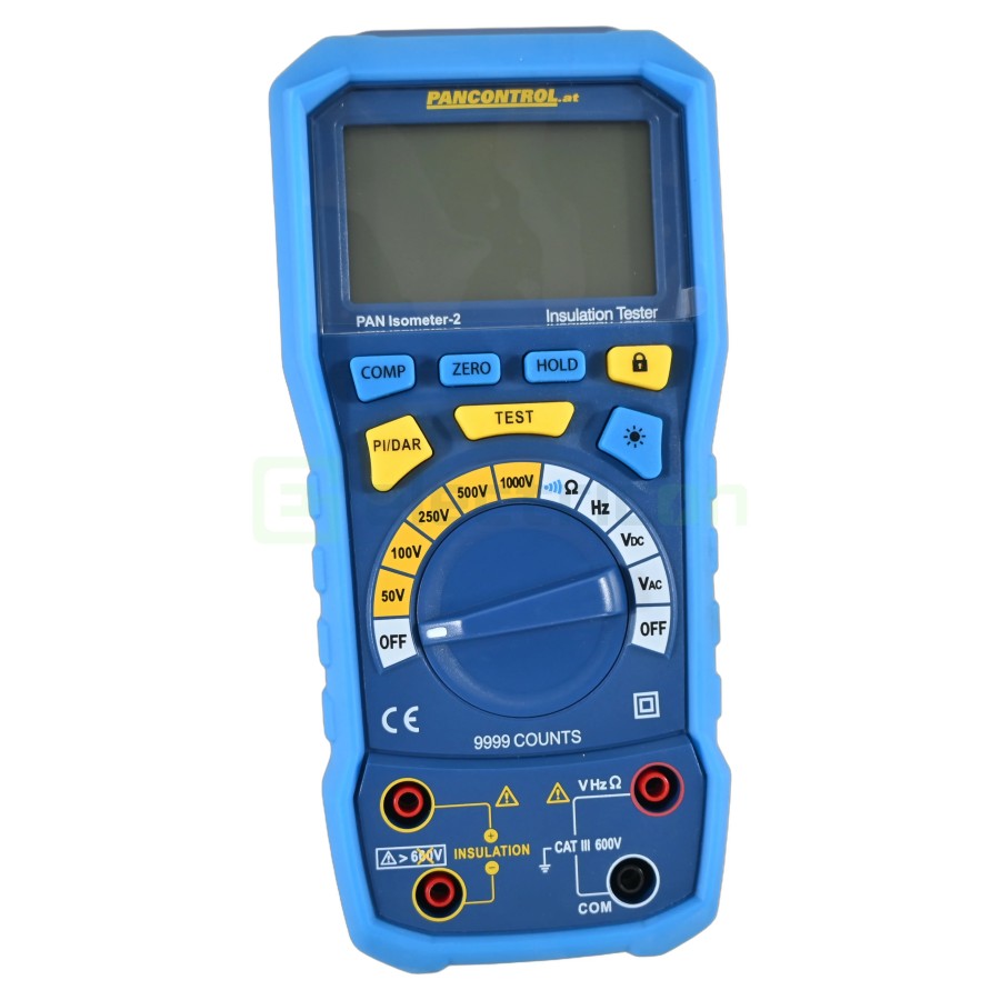 Multimetru și megohmetru digital - 100 GΩ - CAT III 600 V - Pancontrol PAN Isometer-2