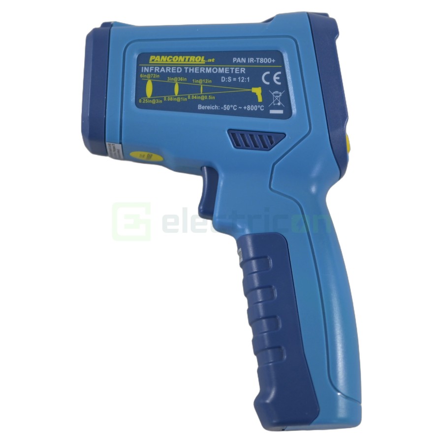 Termometru digital profesional cu infraroșu 12:1 - Pancontrol PAN IR-T800+