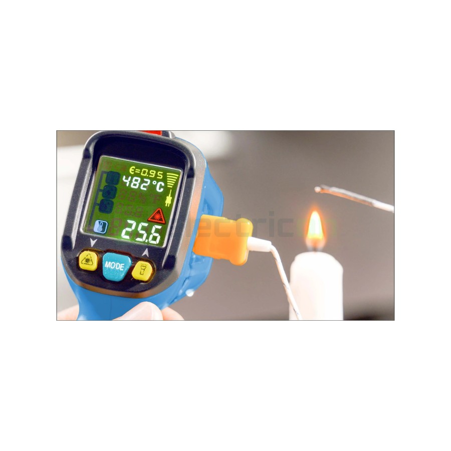 Termometru digital profesional cu infraroșu 12:1 - Pancontrol PAN IR-T800+