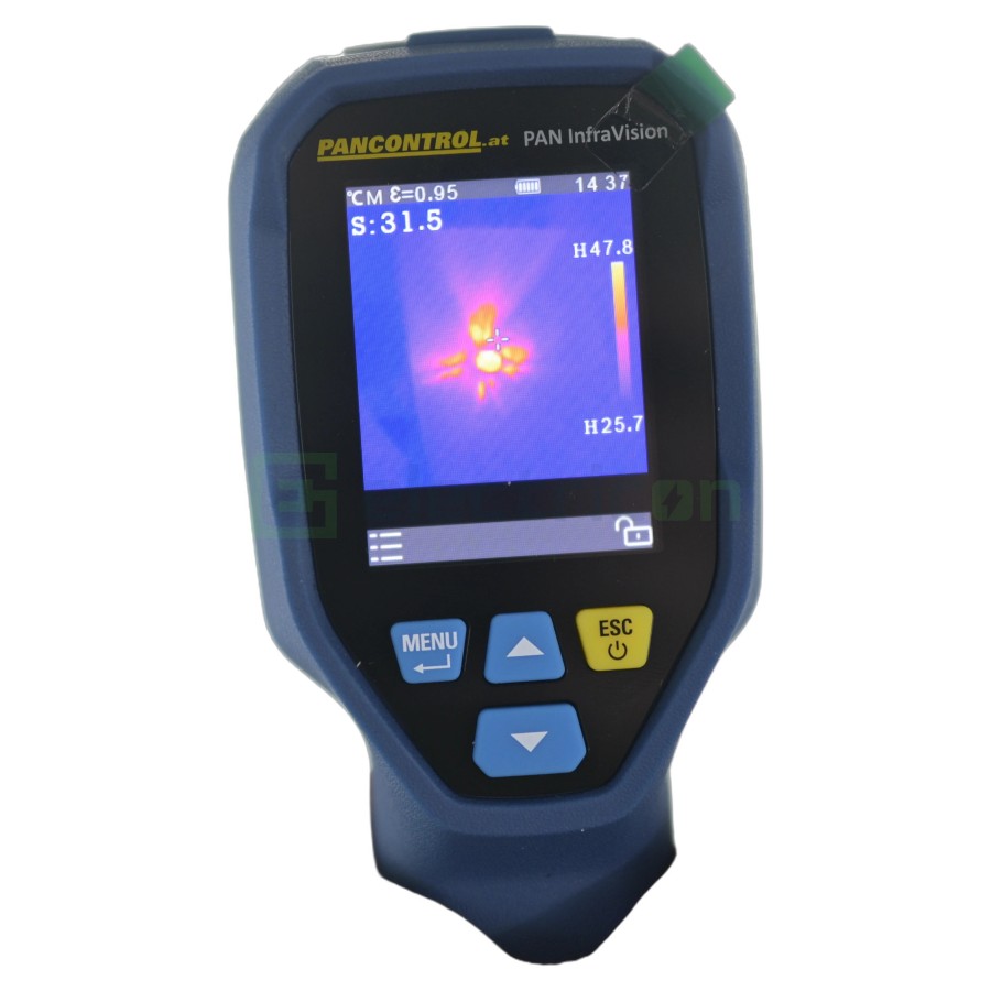 Cameră termică cu infraroșu -20°C - +550°C, IP54 - Pancontrol InfraVision
