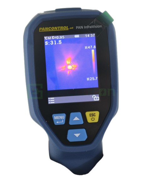 Cameră termică cu infraroșu -20°C - +550°C, IP54 - Pancontrol InfraVision