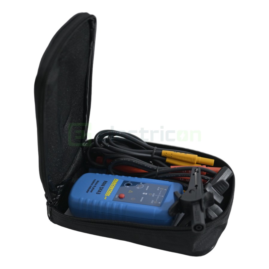 Multimetru digital - indicator al succesiuni fazelor și rotației motorului , afișaj LED, fără contact - Pancontrol PAN DFA3