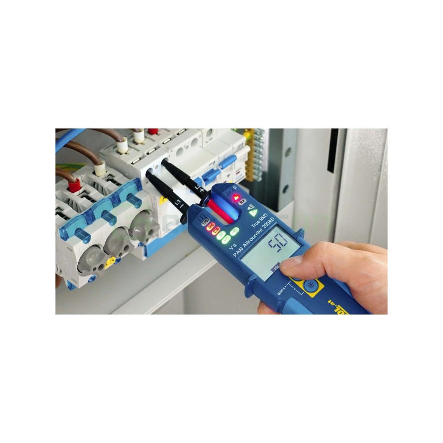 Aparat de măsurare și tester 200A, 1500V AC/DC afișaj LED, NCV TrueRMS - Pancontrol AllRounder 200AD
