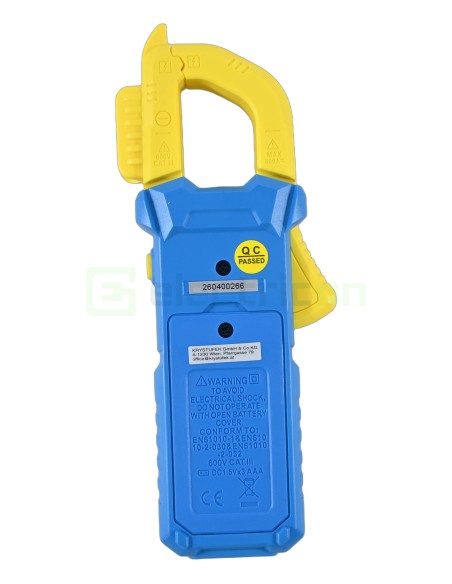 Clește ampermetric - clampmetru - 600 A AC/DC True RMS cu InRush și NCV - Pancontrol PAN 600AD+ 2