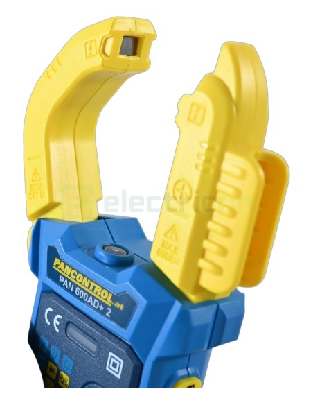 Clește ampermetric - clampmetru - 600 A AC/DC True RMS cu InRush și NCV - Pancontrol PAN 600AD+ 2