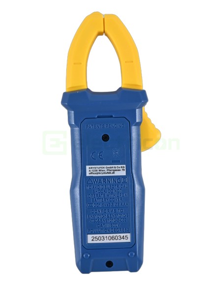 Clește ampermetic - clampmetru - 200A AC, NCV, auto-range, ecran iluminat - Pancontrol PAN 200A+