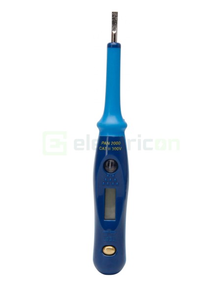 Creion de testare a fazei - 12–250 V AC, 12–48 V DC - cu NCV - Pancontrol PAN 2000