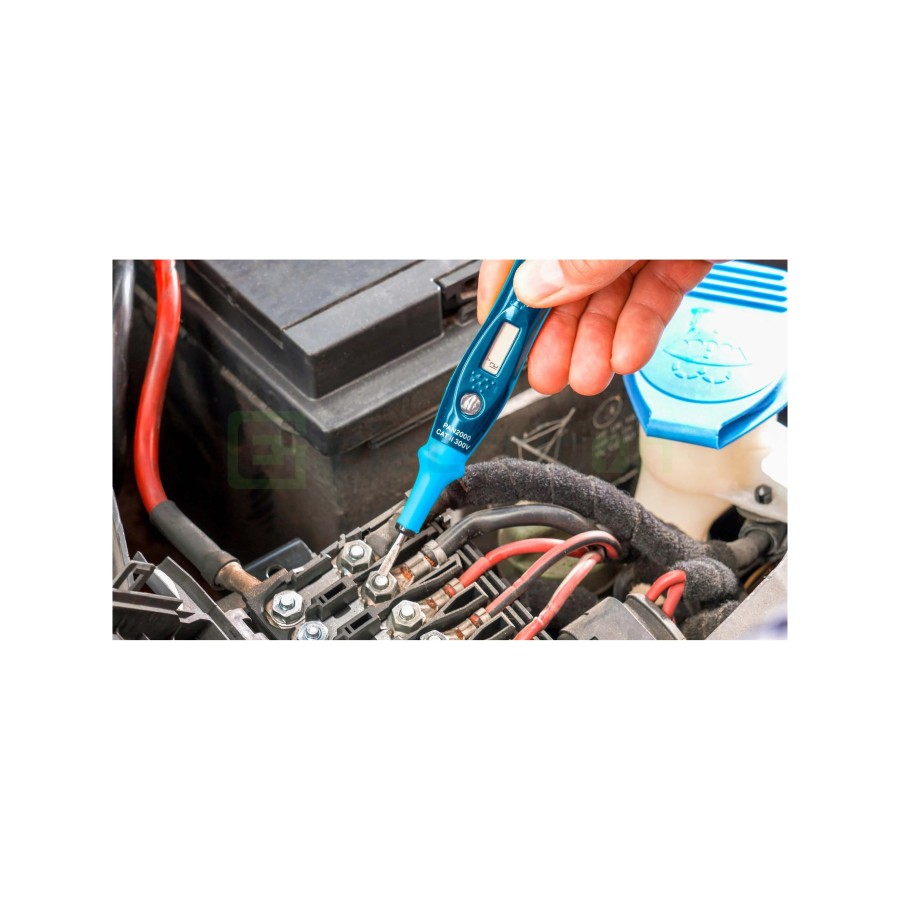 Creion de testare a fazei - 12–250 V AC, 12–48 V DC - cu NCV - Pancontrol PAN 2000