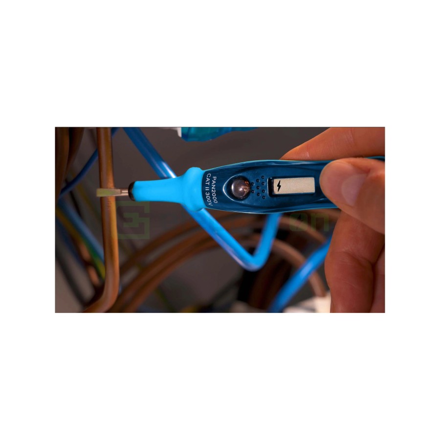 Creion de testare a fazei - 12–250 V AC, 12–48 V DC - cu NCV - Pancontrol PAN 2000